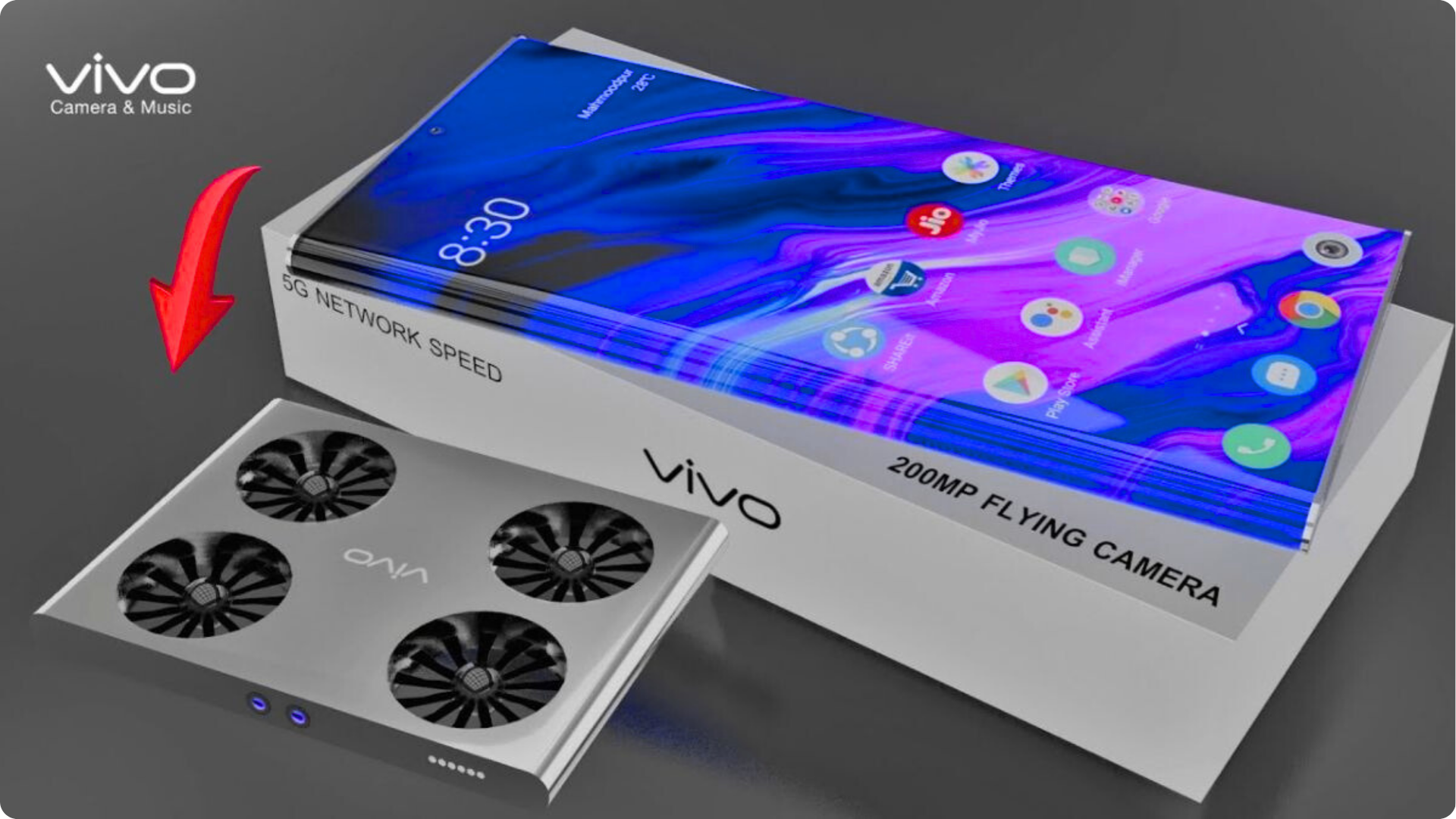 Vivo Flying Camera Phone