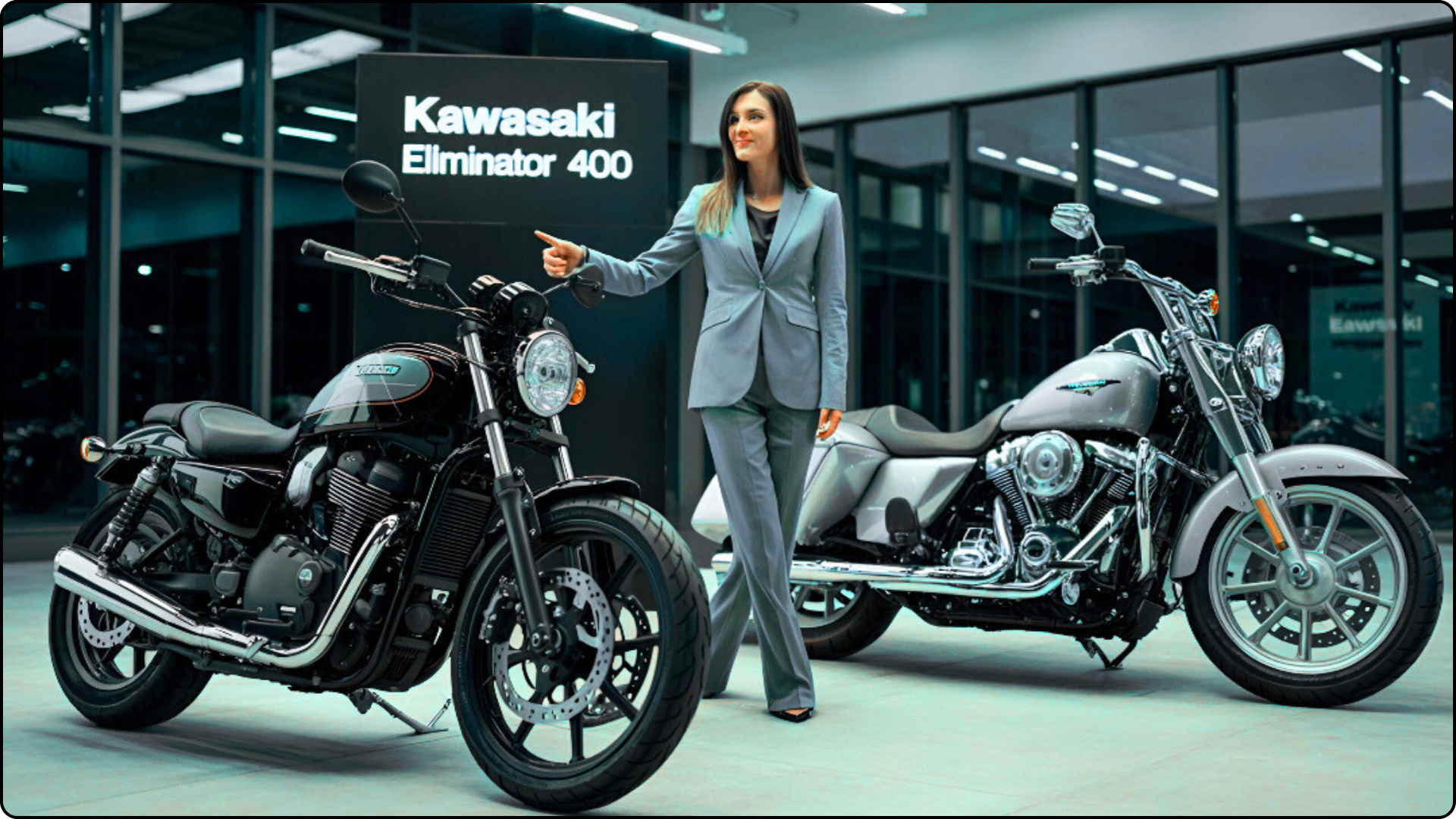 Kawasaki Eliminator 400 Vs Harley X440
