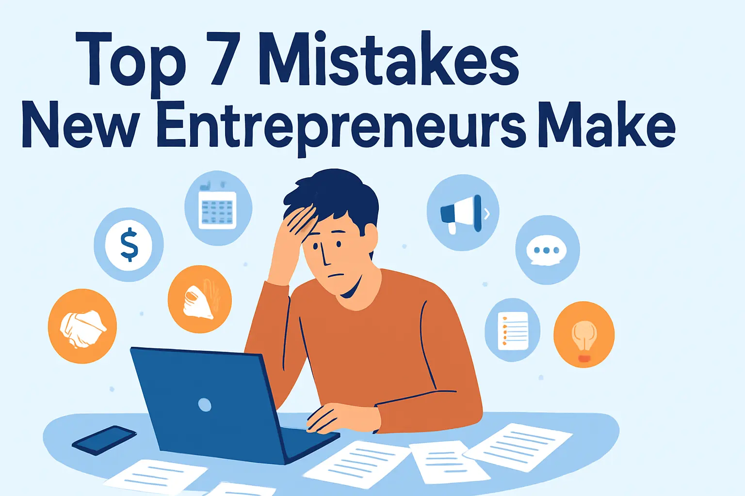 Top 7 Mistakes New Entrepreneurs Make